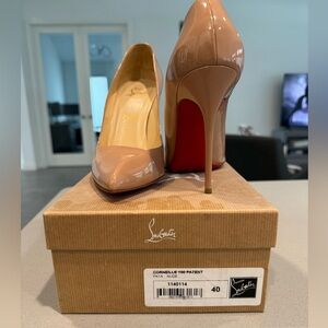 Christian Louboutin Corneille patent 100 pumps
